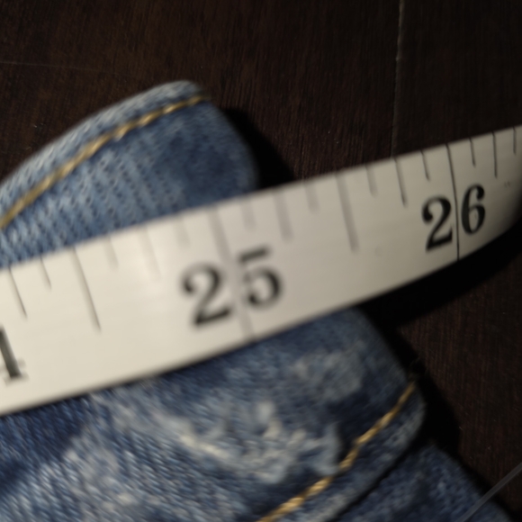 Old Navy O.G Sraight Leg Medium Blue Jeans Sz 28 Waist Is Pictured Nwt Plus - Picture 6 of 7